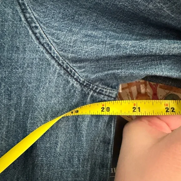 G.H. Bass & Co. Blue Denim Shirt - Picture 8 of 10